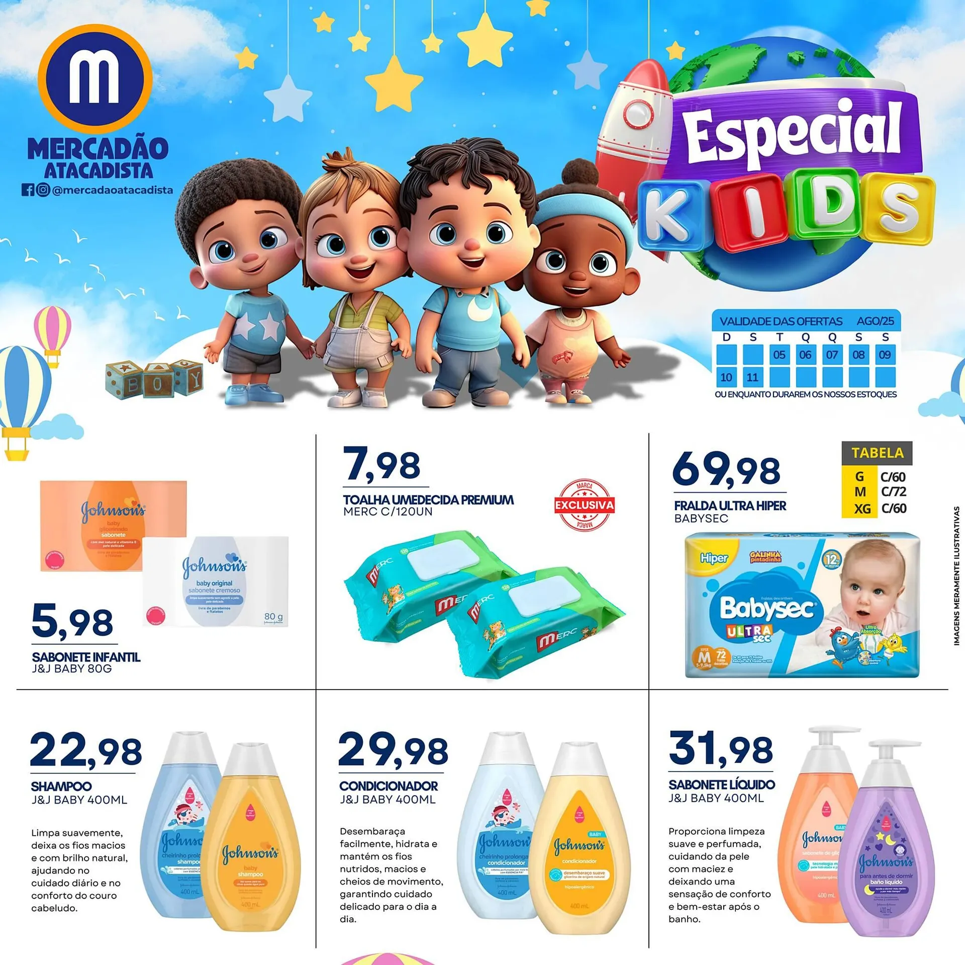 Encarte de Catálogo Mercadão Atacadista 5 de agosto até 11 de agosto 2025 - Pagina 1