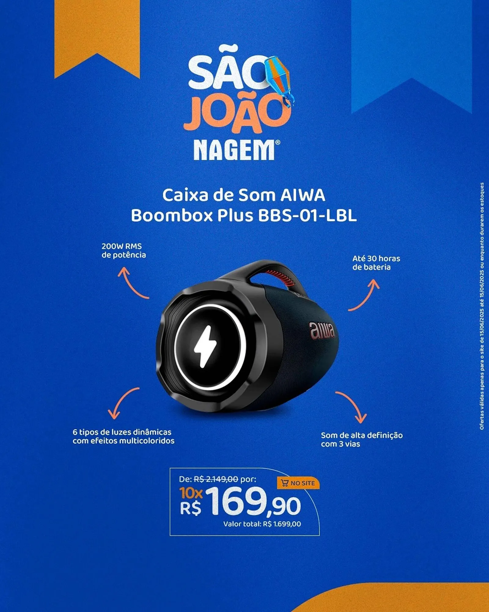 Encarte de Catálogo Nagem 17 de junho até 20 de junho 2025 - Pagina 3