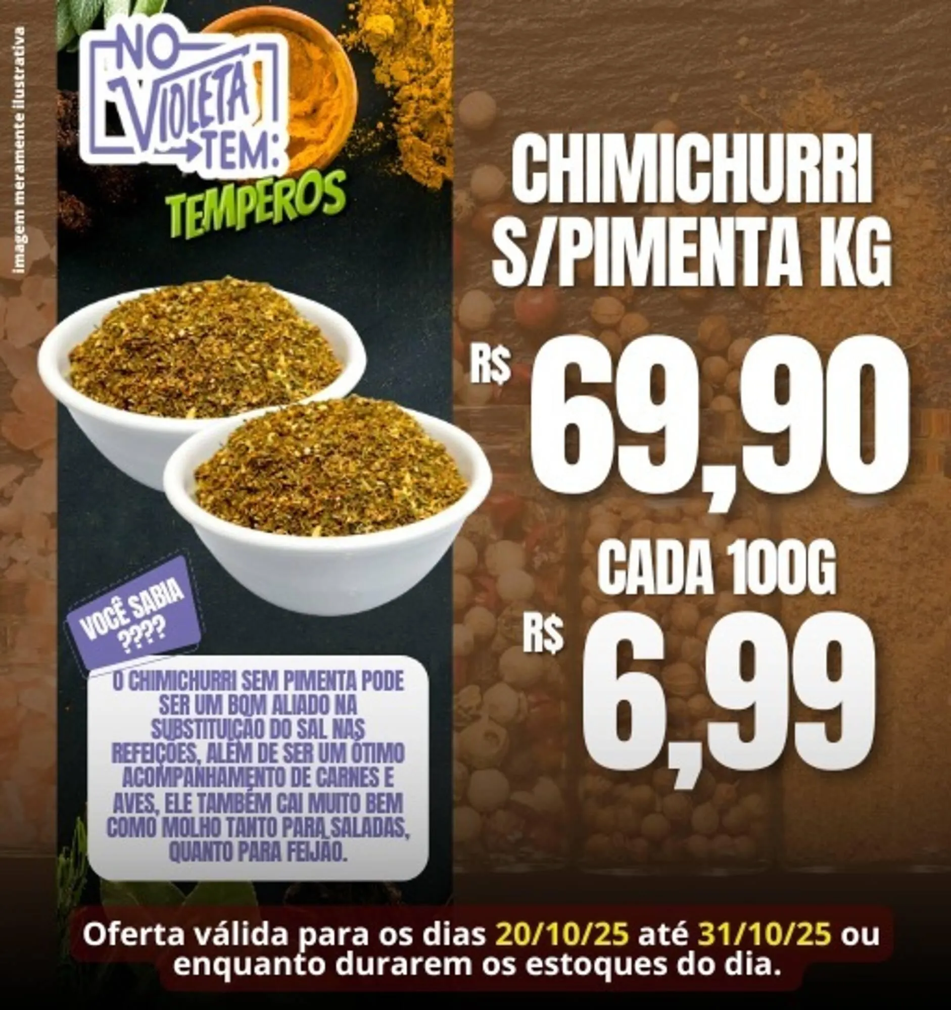 Encarte de Catálogo Violeta Supermercados 20 de outubro até 31 de outubro 2025 - Pagina 2