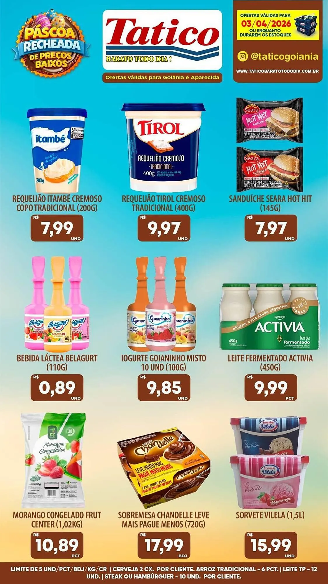 Encarte de Tabloide Tatico 3 de abril até 3 de abril 2026 - Pagina 19