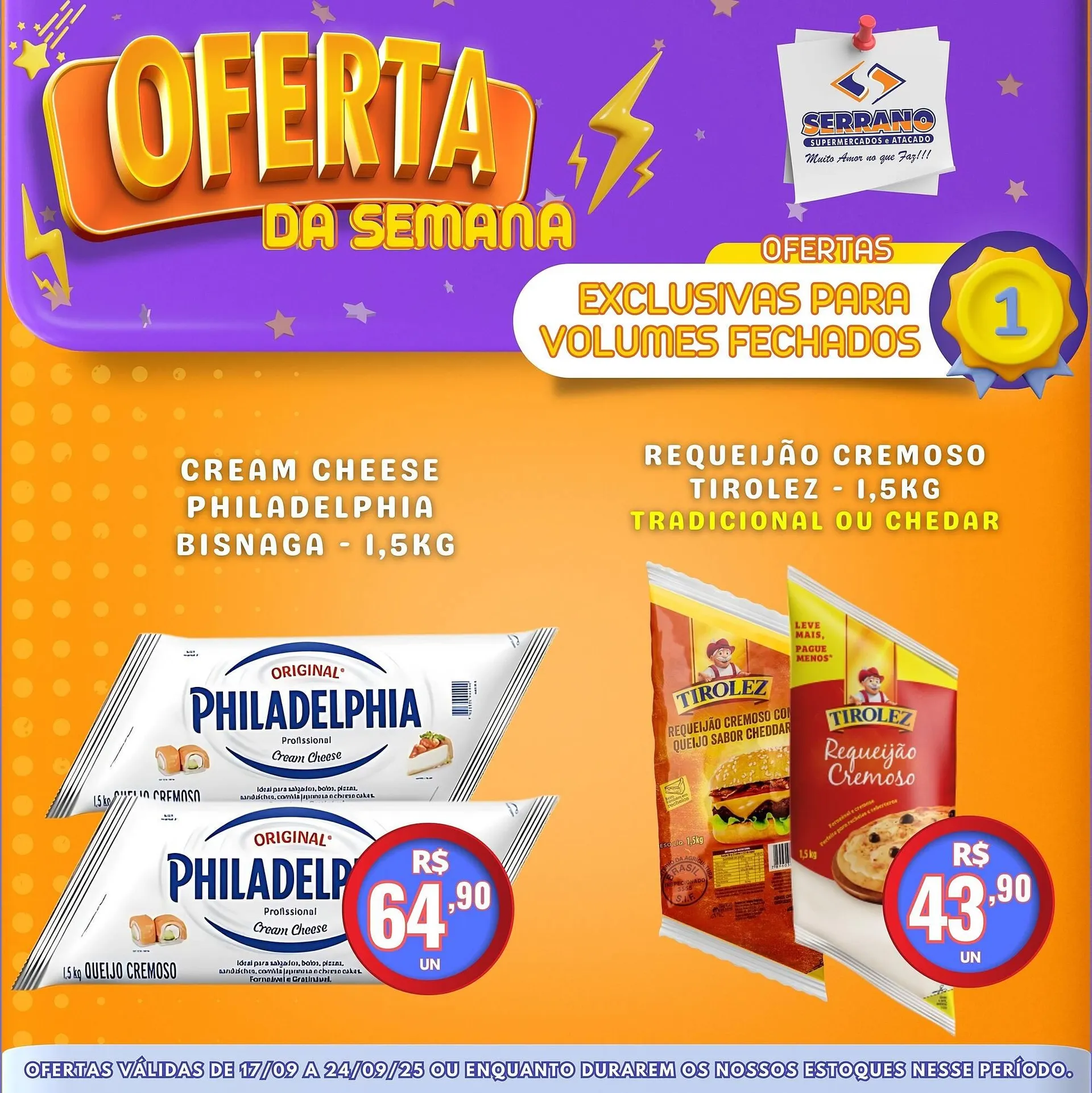 Encarte de Catálogo Serrano Supermercado 17 de setembro até 24 de setembro 2025 - Pagina 2