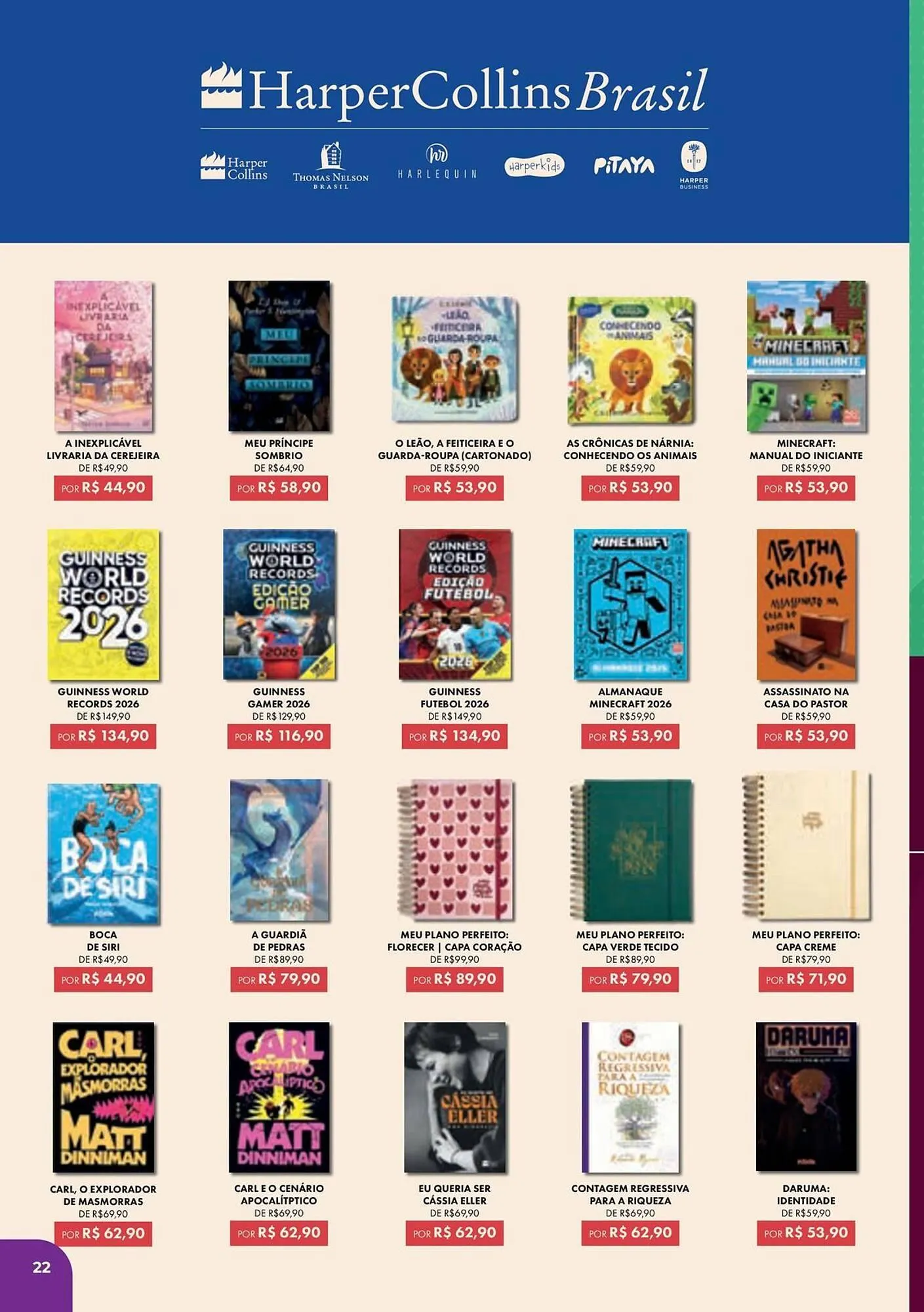 Encarte de Catálogo Livraria Leitura 3 de novembro até 28 de dezembro 2025 - Pagina 22