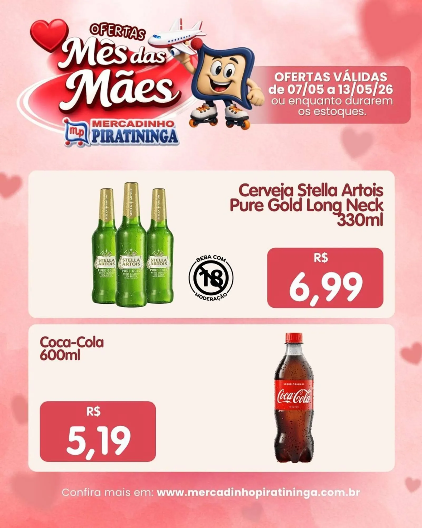 Encarte de Catálogo Mercadinho Piratininga 7 de maio até 13 de maio 2026 - Pagina 3