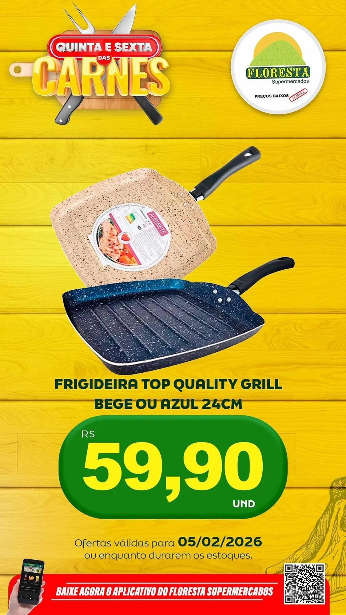 Encarte de Catálogo Floresta Supermercados 5 de fevereiro até 6 de fevereiro 2026 - Pagina 51