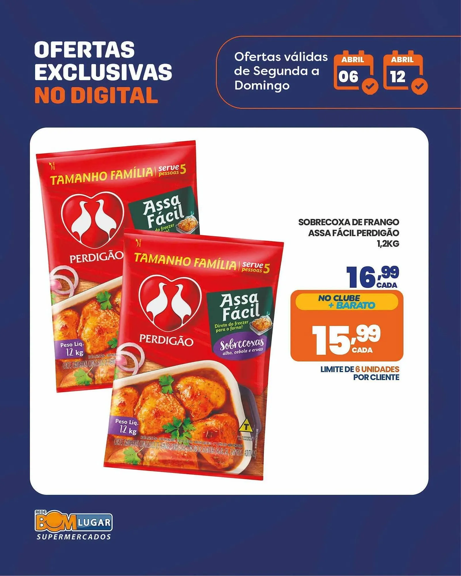 Encarte de Folheto Rede Bom Lugar 6 de abril até 12 de abril 2026 - Pagina 4