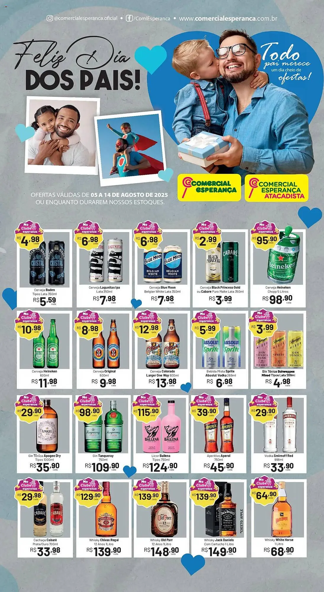 Encarte de Catálogo Comercial Esperança 5 de agosto até 14 de agosto 2025 - Pagina 1