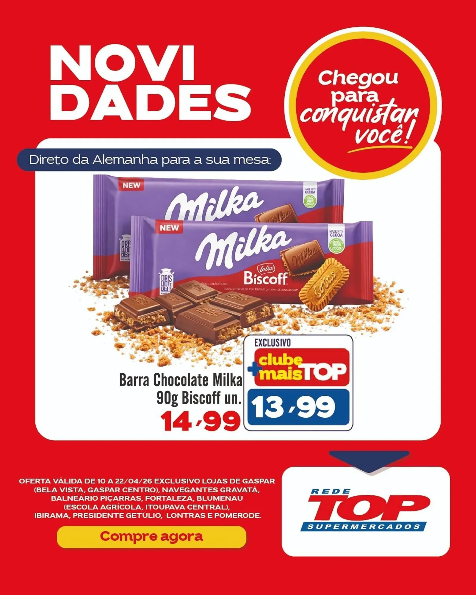 Encarte de Encarte Rede Top 11 de abril até 22 de abril 2026 - Pagina 1