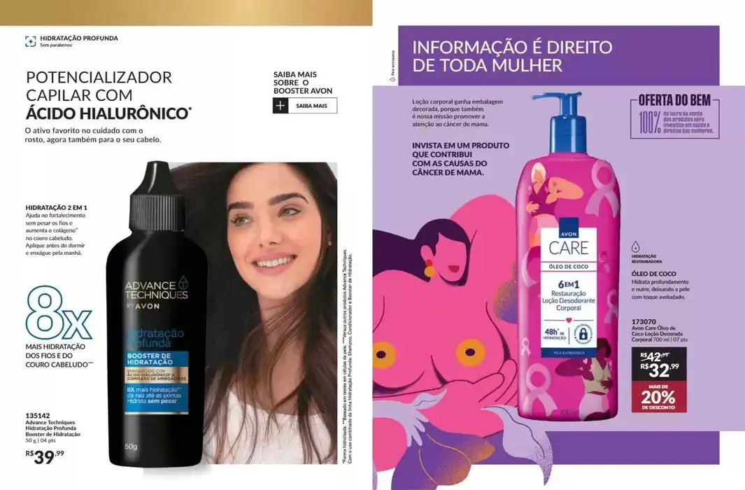 Encarte de Avon Revista Cosméticos Ciclo 7/2025 25 de março até 25 de abril 2025 - Pagina 85