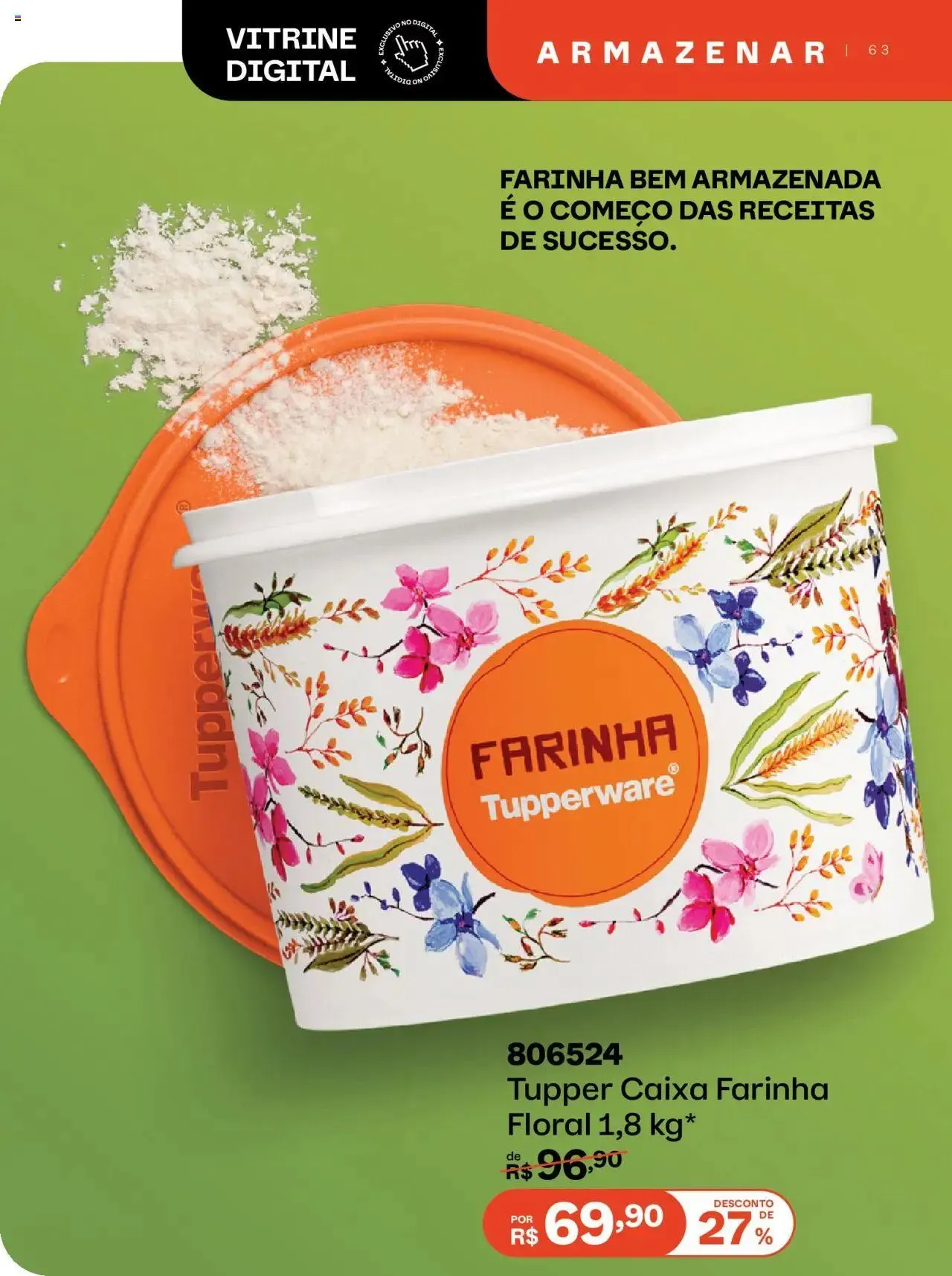 Encarte de Tupperware - Catálogo Vitrine 03 1 de março até 31 de março 2025 - Pagina 63