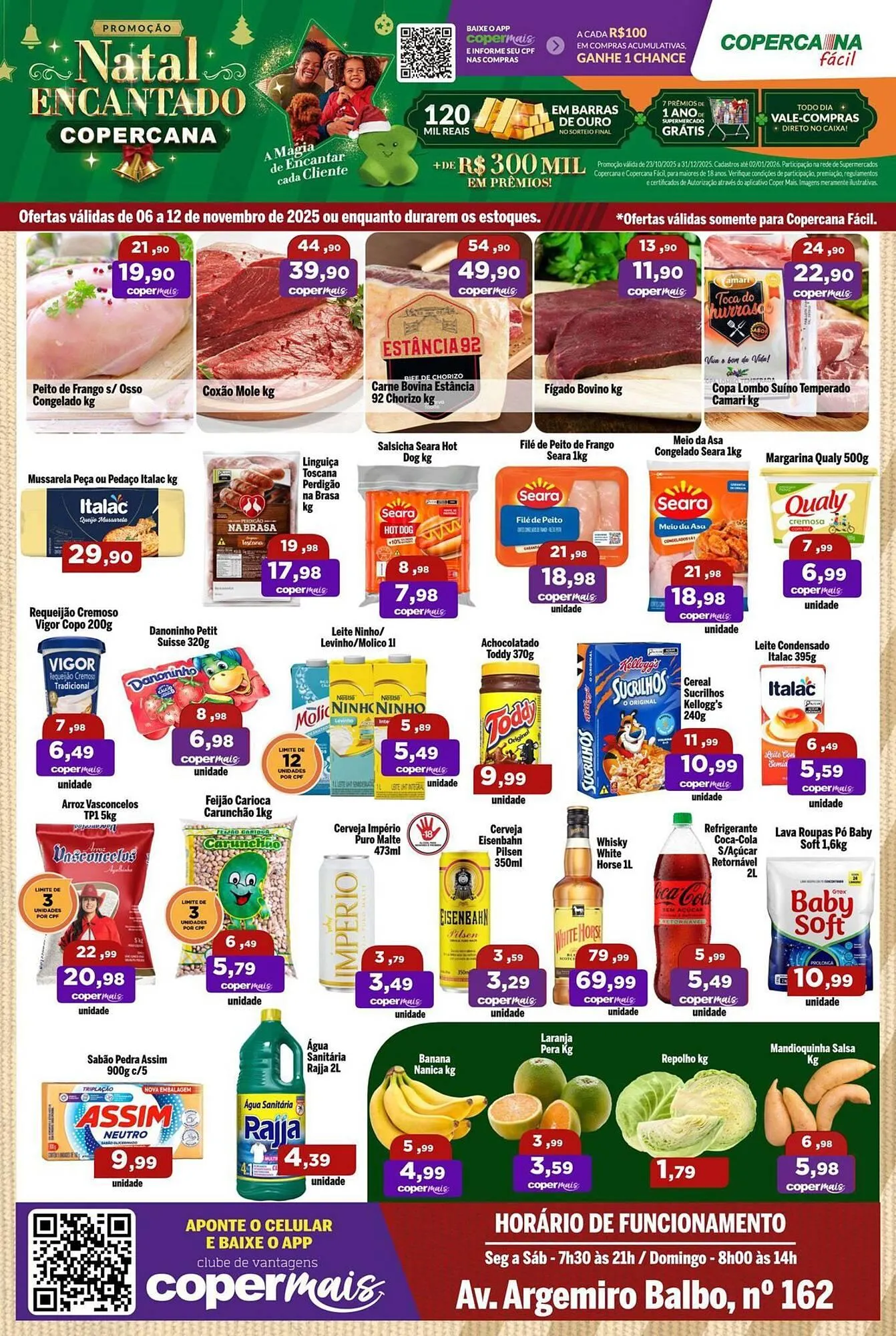 Encarte de Tabloide Copercana 6 de novembro até 12 de novembro 2025 - Pagina 1