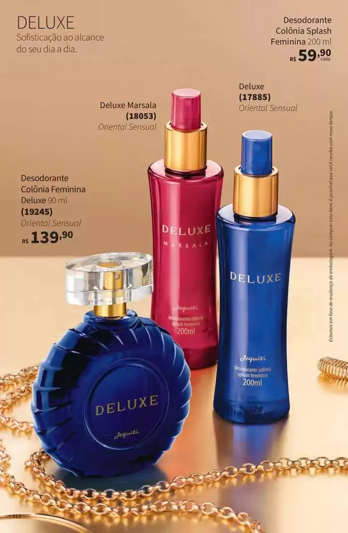 Encarte de Folheto de Ofertas Jequiti 28 de fevereiro até 30 de abril 2025 - Pagina 112