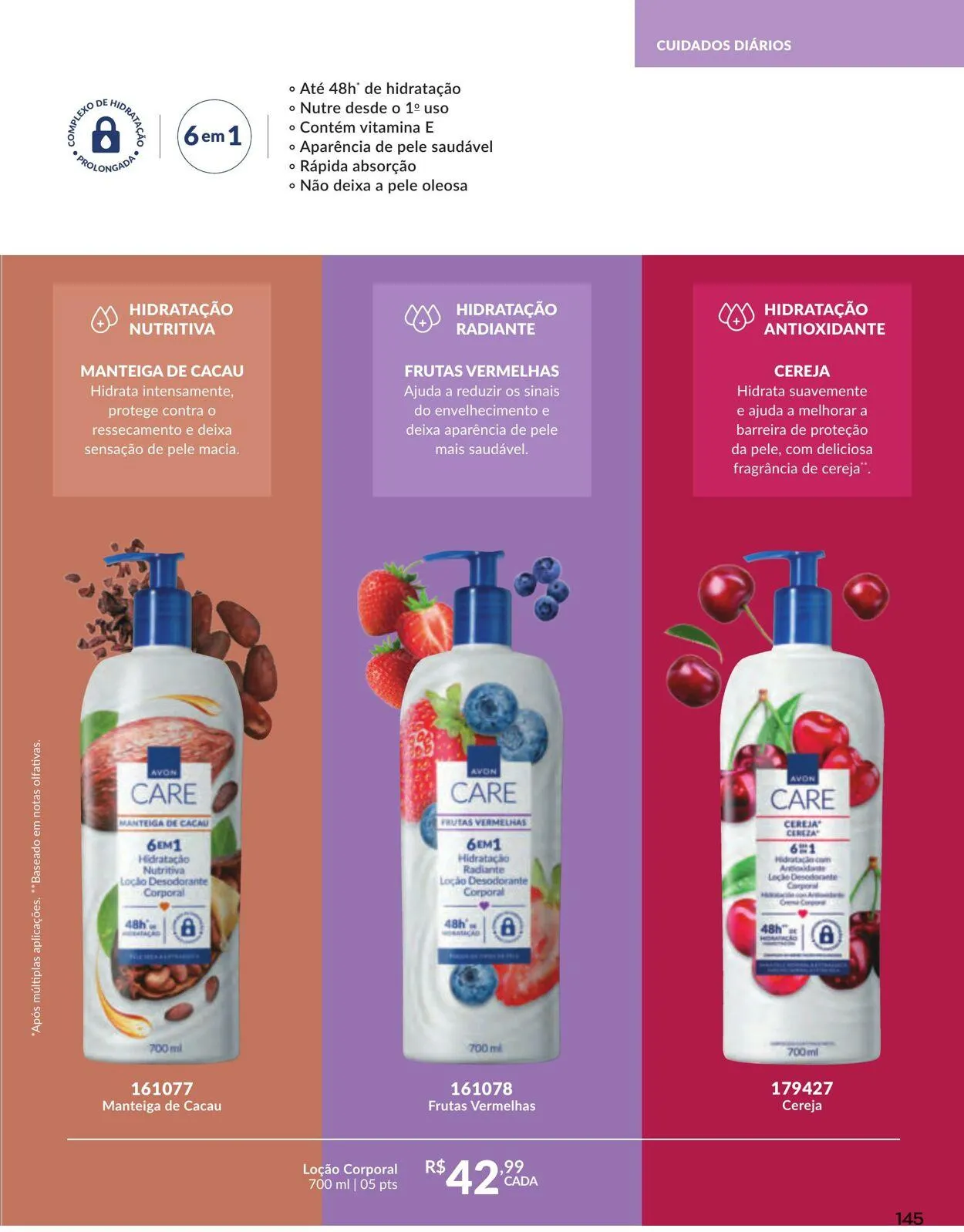 Encarte de Avon 16 de julho até 30 de julho 2025 - Pagina 145