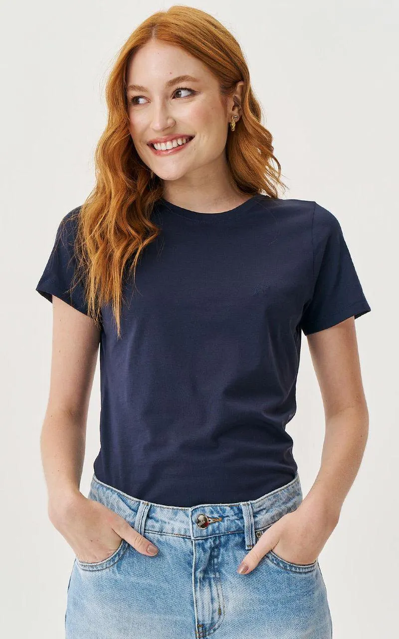 Camiseta Pima - MARINHO