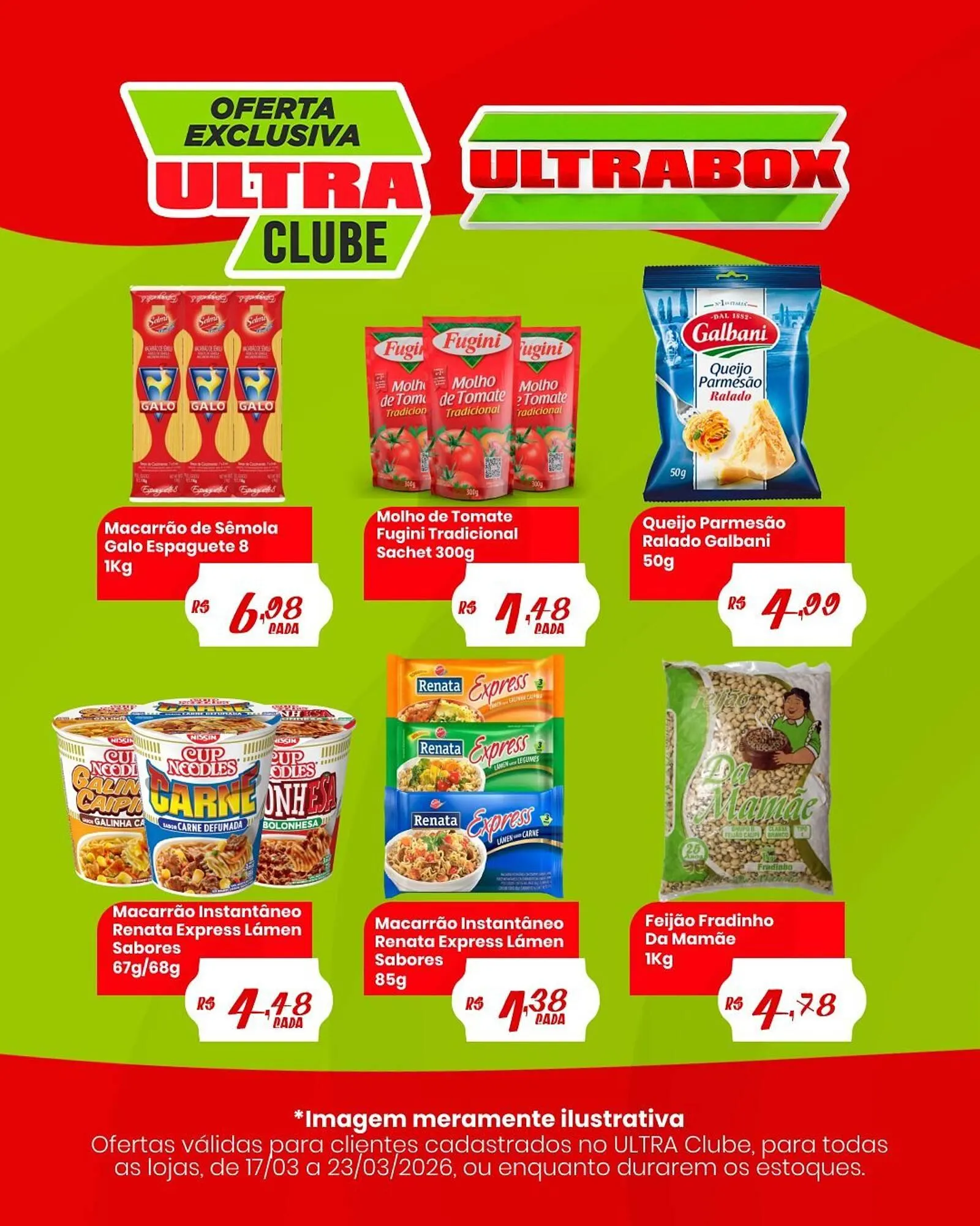 Encarte de Panfleto Ultrabox 17 de março até 23 de março 2026 - Pagina 1