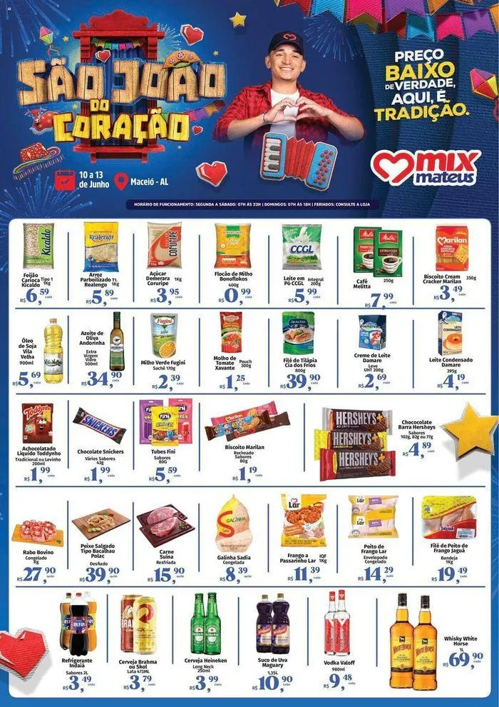 Encarte de Ofertas Supermercados Mateus 10 de junho até 13 de junho 2024 - Pagina 1