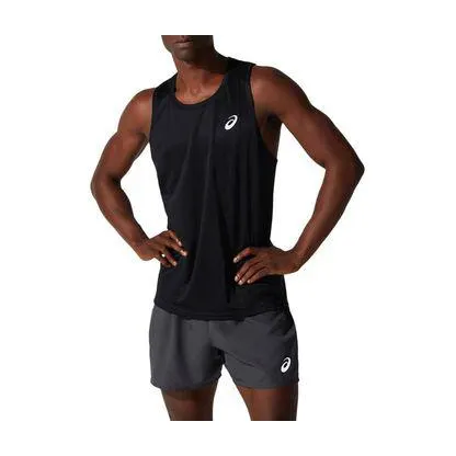 Camiseta Regata ASICS Silver - Masculina - Preta