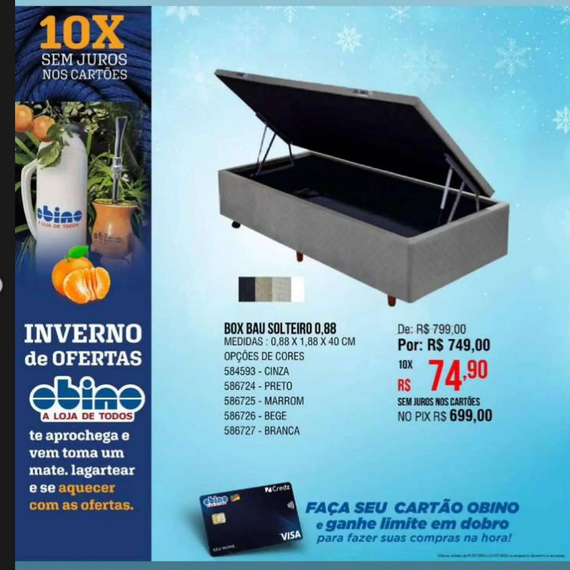 Encarte de Catálogo Lojas Obino 4 de julho até 11 de julho 2023 - Pagina 2