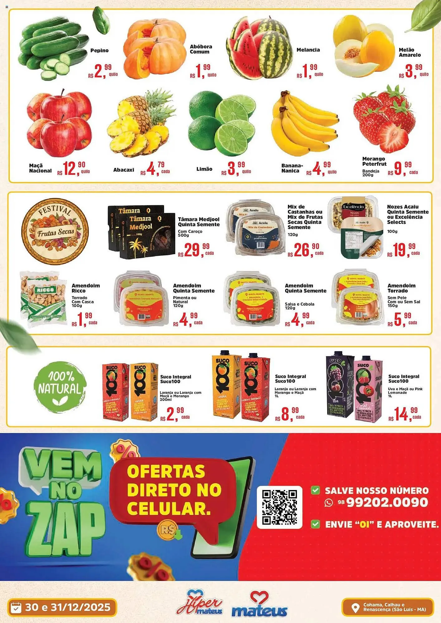 Encarte de Catálogo Supermercados Mateus 30 de dezembro até 31 de dezembro 2025 - Pagina 2