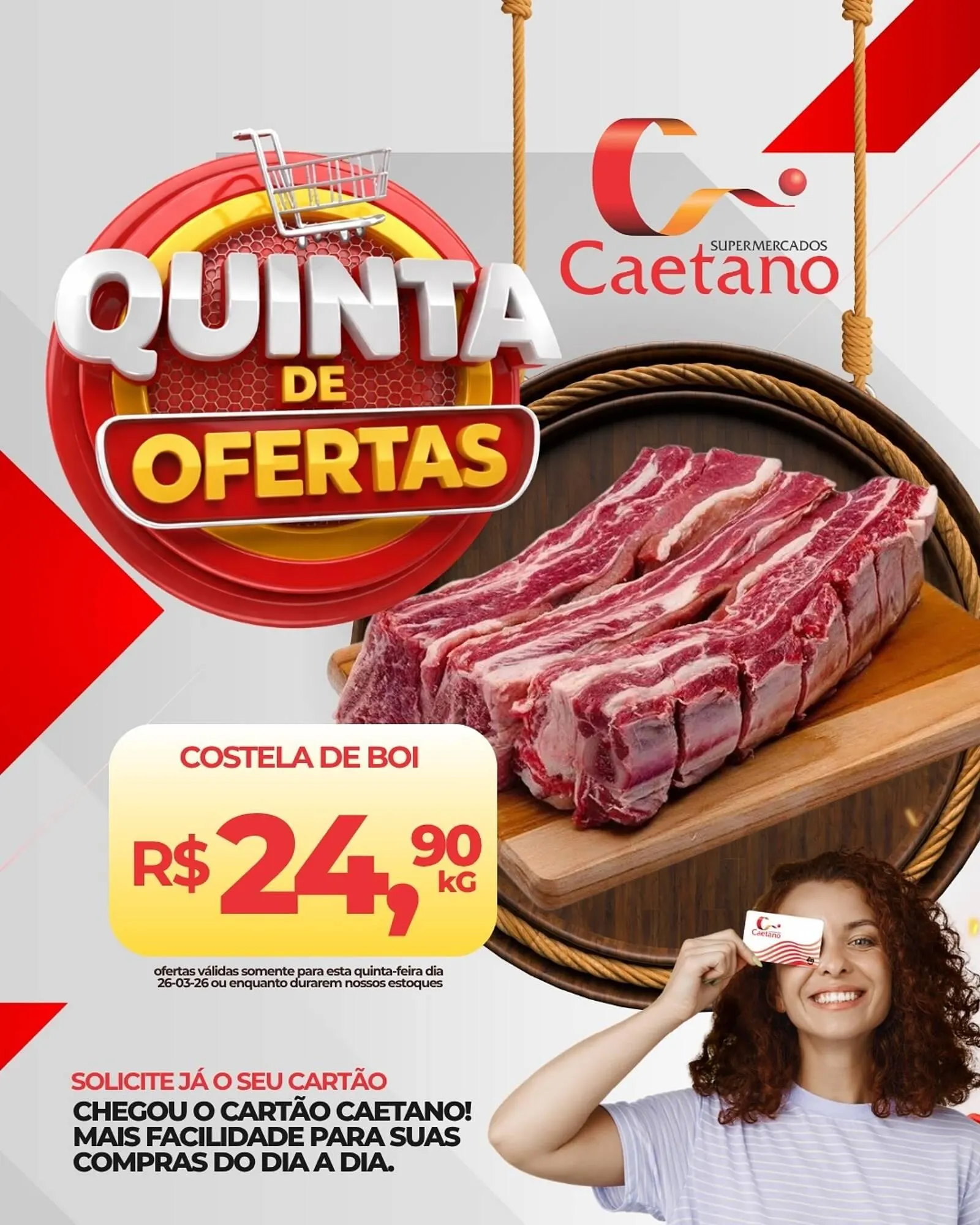 Encarte de Catálogo Supermercados Caetano 26 de março até 26 de março 2026 - Pagina 3