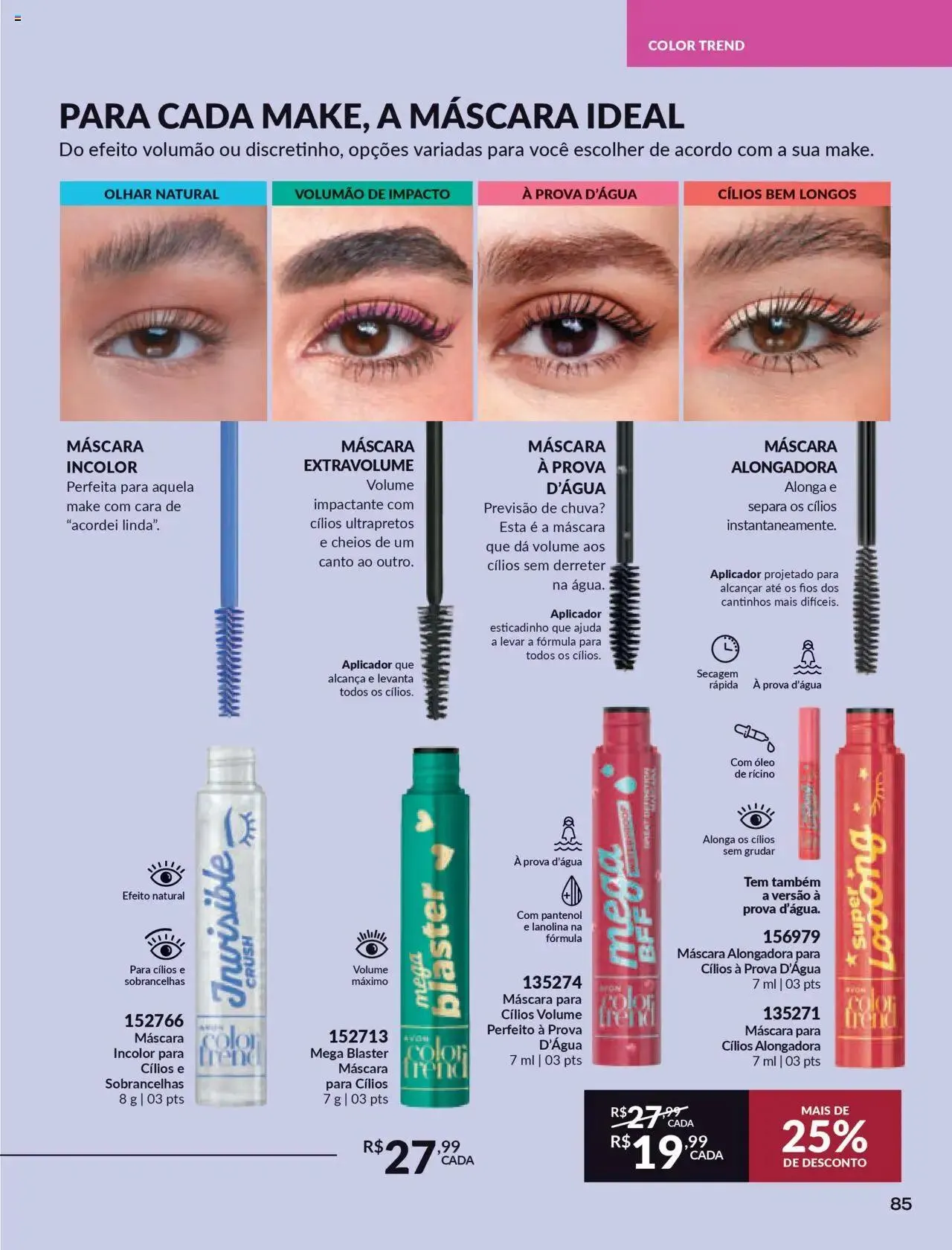 Encarte de Avon - Campanha 07 3 de abril até 1 de maio 2025 - Pagina 85