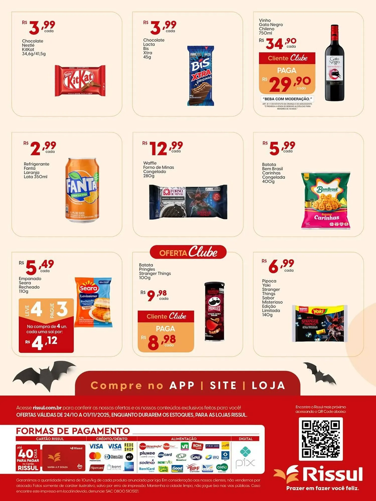 Encarte de Catálogo Supper Rissul 27 de outubro até 1 de novembro 2025 - Pagina 12