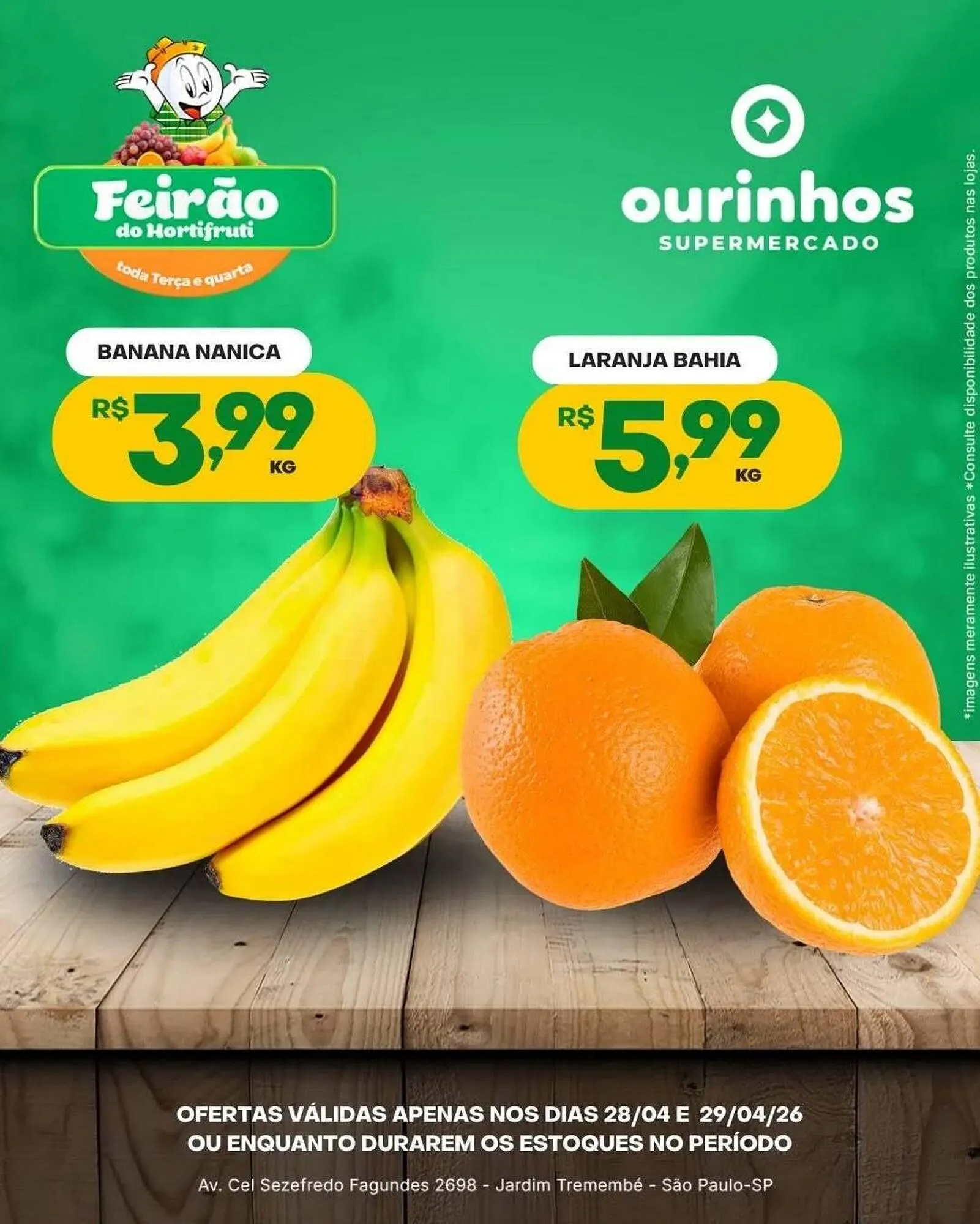 Encarte de Catálogo Ourinhos Hipermercado 28 de abril até 29 de abril 2026 - Pagina 1