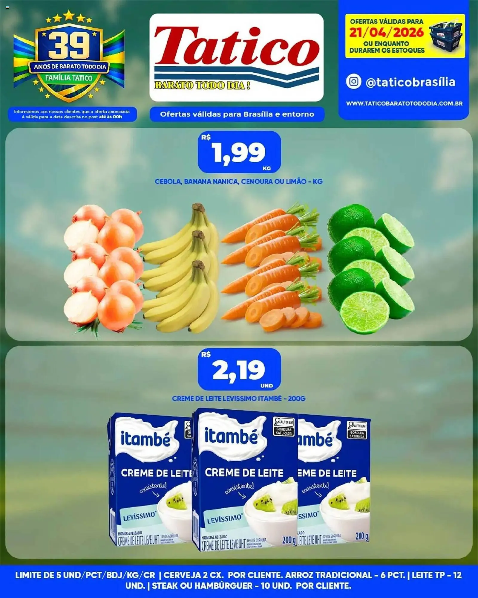 Encarte de Tabloide Tatico 21 de abril até 21 de abril 2026 - Pagina 2