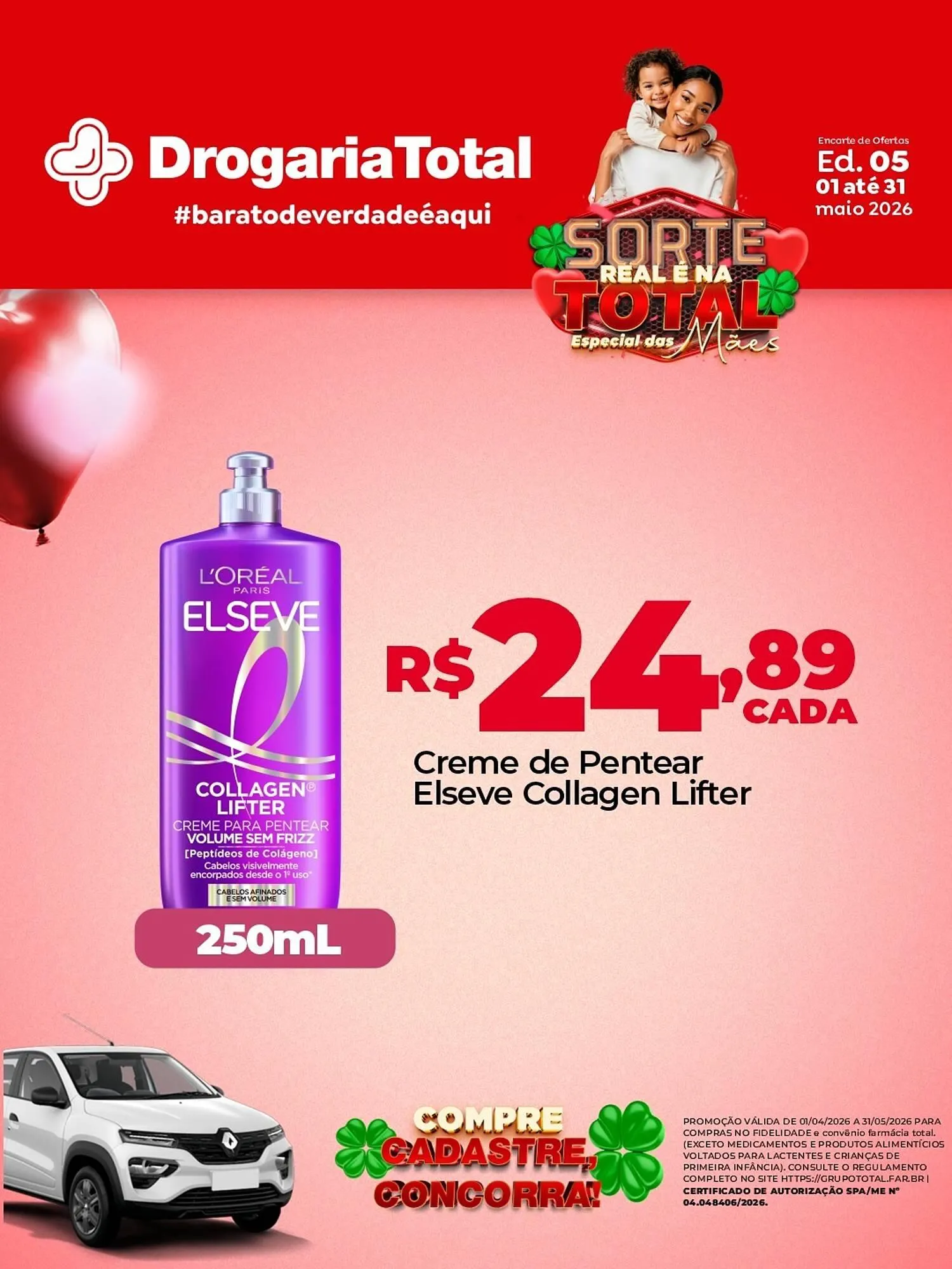 Encarte de Catálogo Drogaria Total 6 de maio até 31 de maio 2026 - Pagina 3