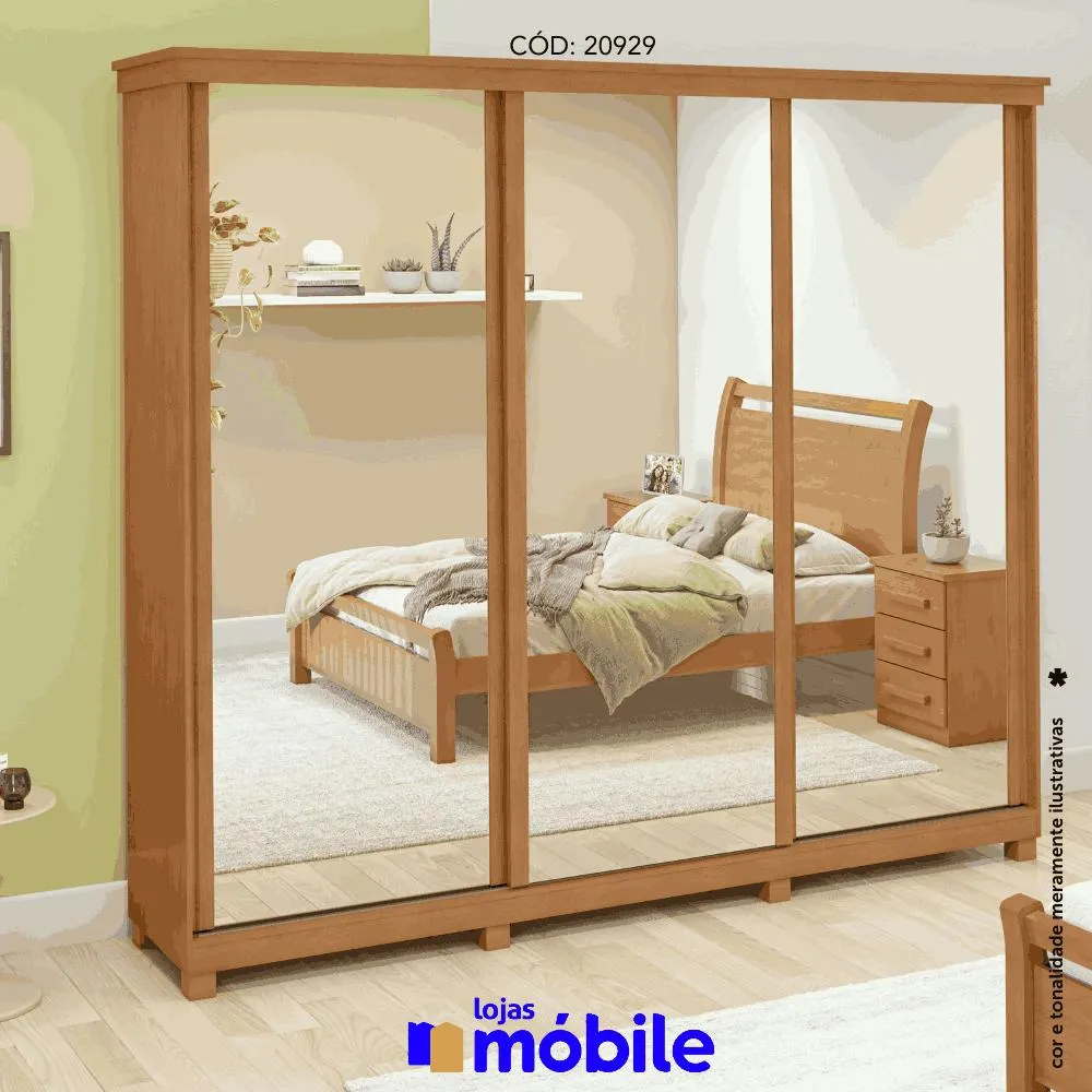 Guarda Roupas Caleb 6 Gavetas (20929)