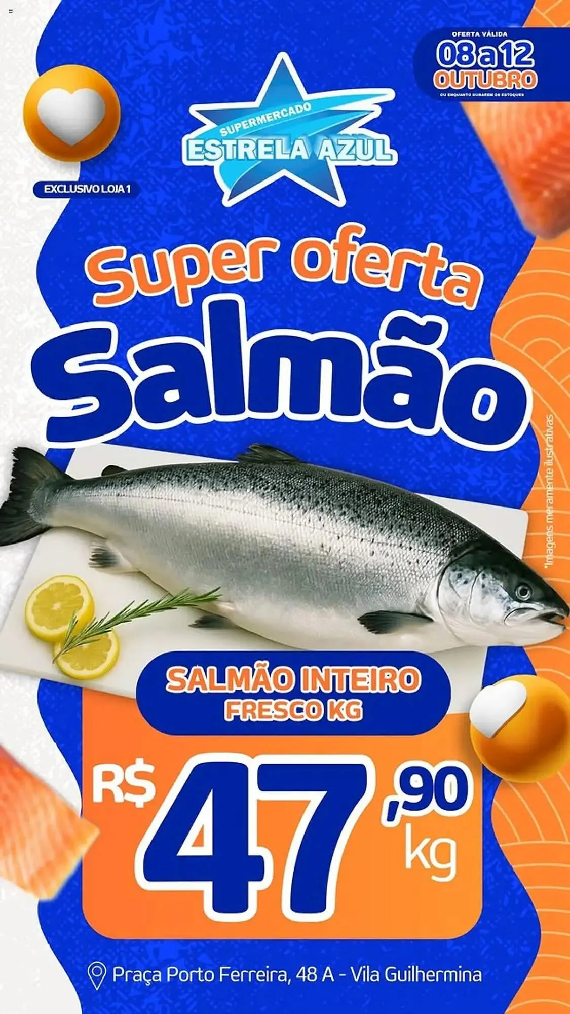 Folheto Supermercado Estrela Azul - 1