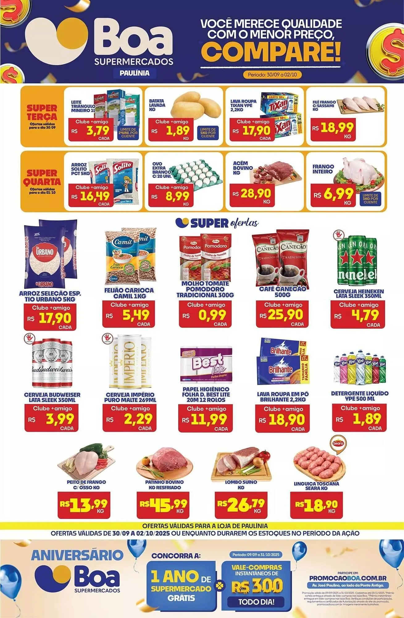 Tabloide Boa Supermercados - 1