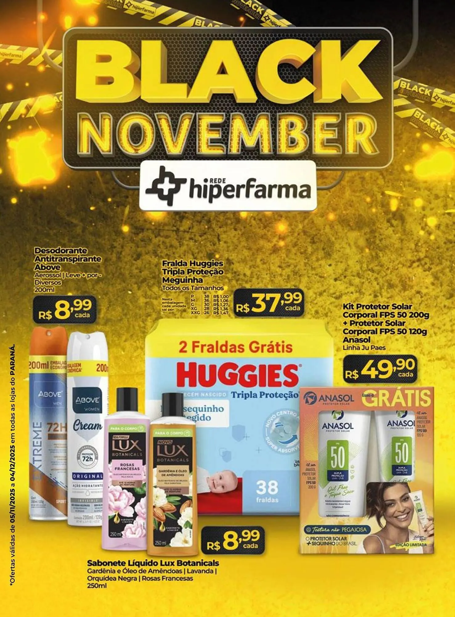 Encarte de Catálogo Hiper Farma 5 de novembro até 4 de dezembro 2025 - Pagina 1