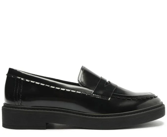 Mocassim Preto Pala Box Bold