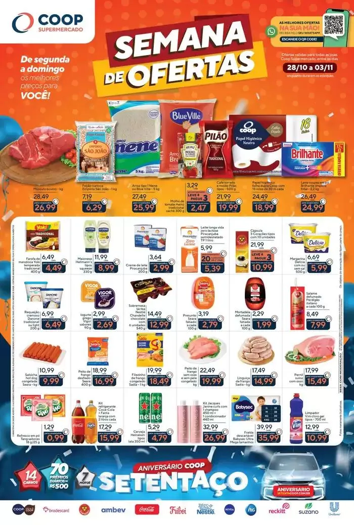 Encarte de Melhores ofertas e descontos 29 de outubro até 3 de novembro 2024 - Pagina 1