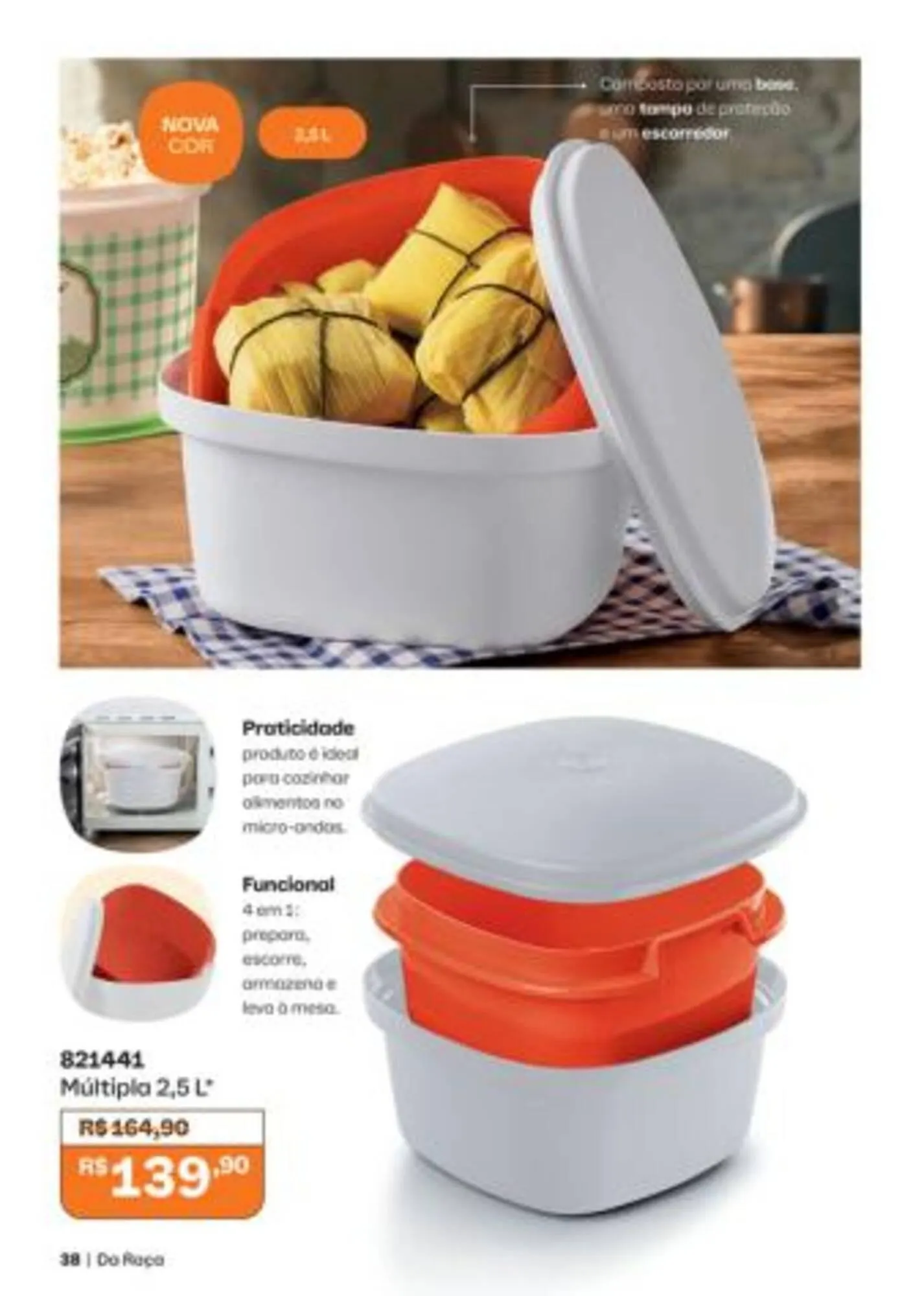 Encarte de Catálogo Tupperware 8 de maio até 30 de junho 2026 - Pagina 38