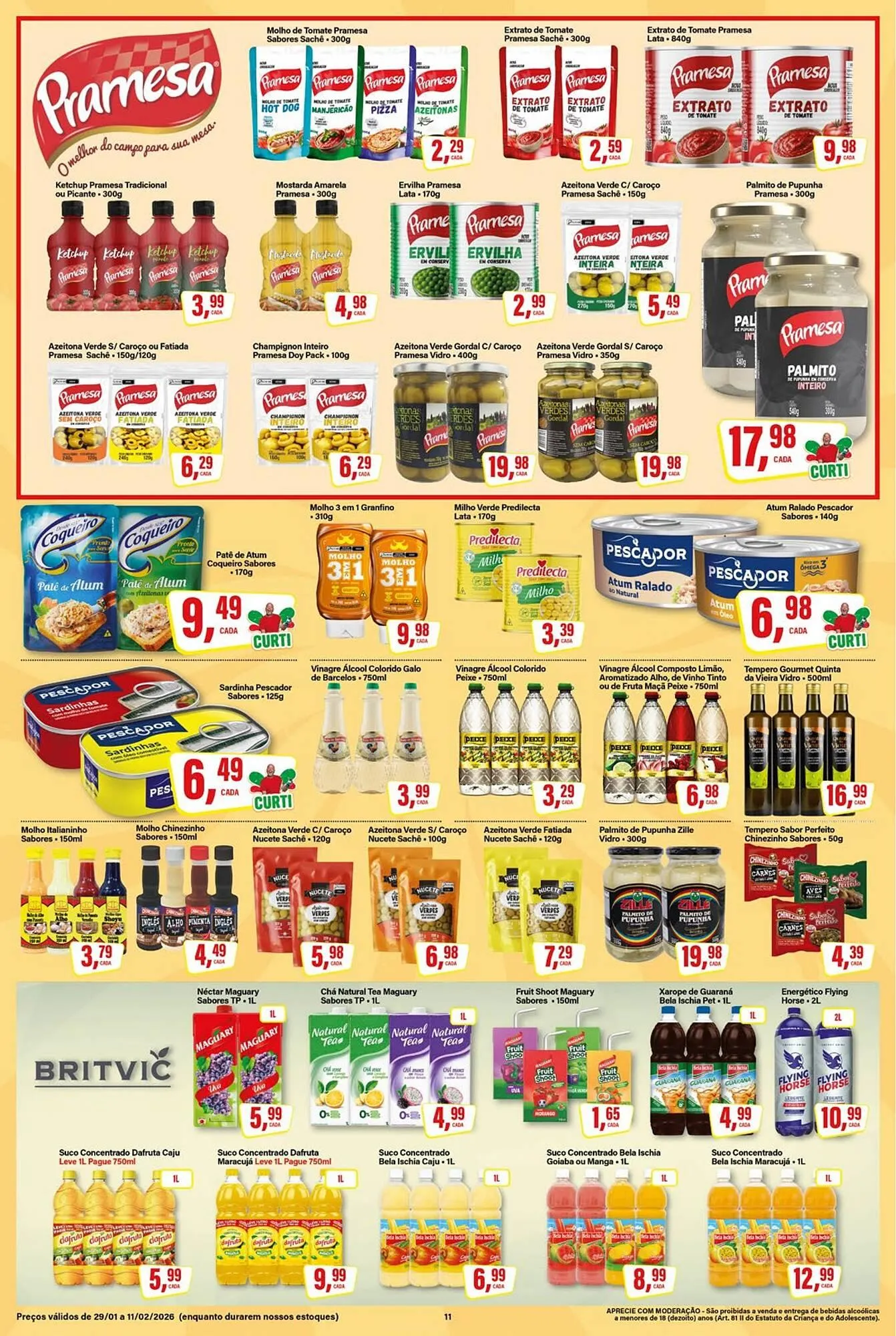 Encarte de Encarte Rede Supermarket 10 de fevereiro até 11 de fevereiro 2026 - Pagina 11