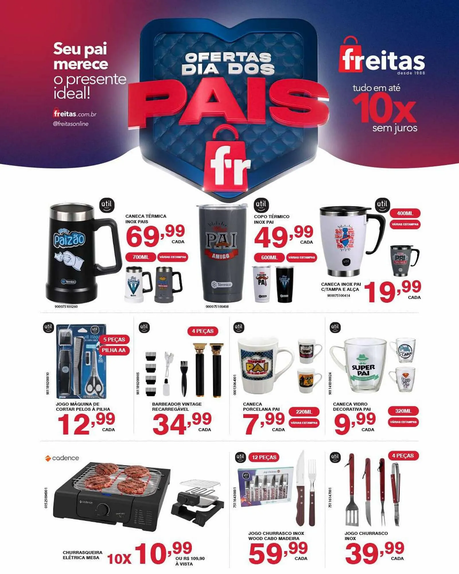 Encarte de Catálogo Freitas Varejo 2 de agosto até 15 de agosto 2023 - Pagina 1