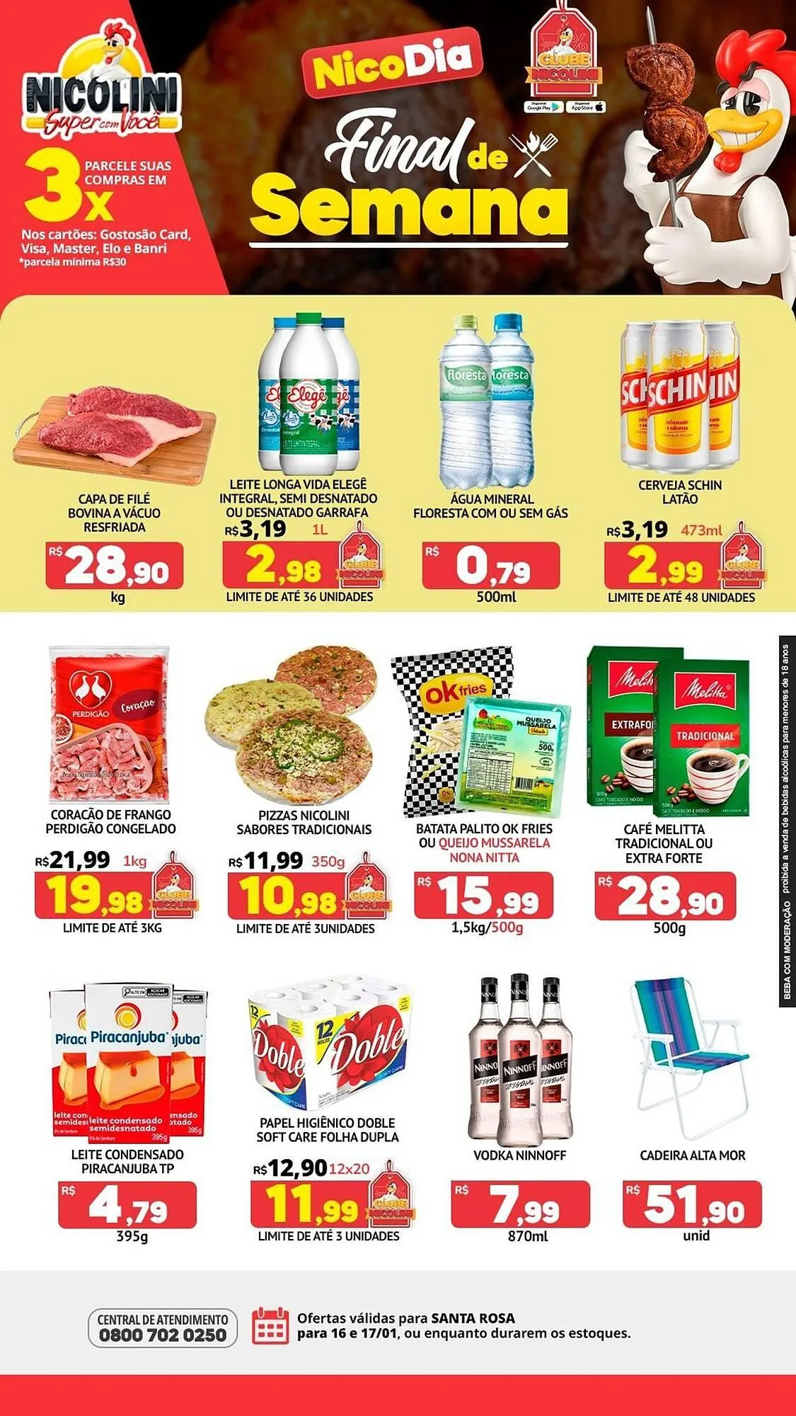 Encarte de Catálogo Super Nicolini 16 de janeiro até 17 de janeiro 2026 - Pagina 4