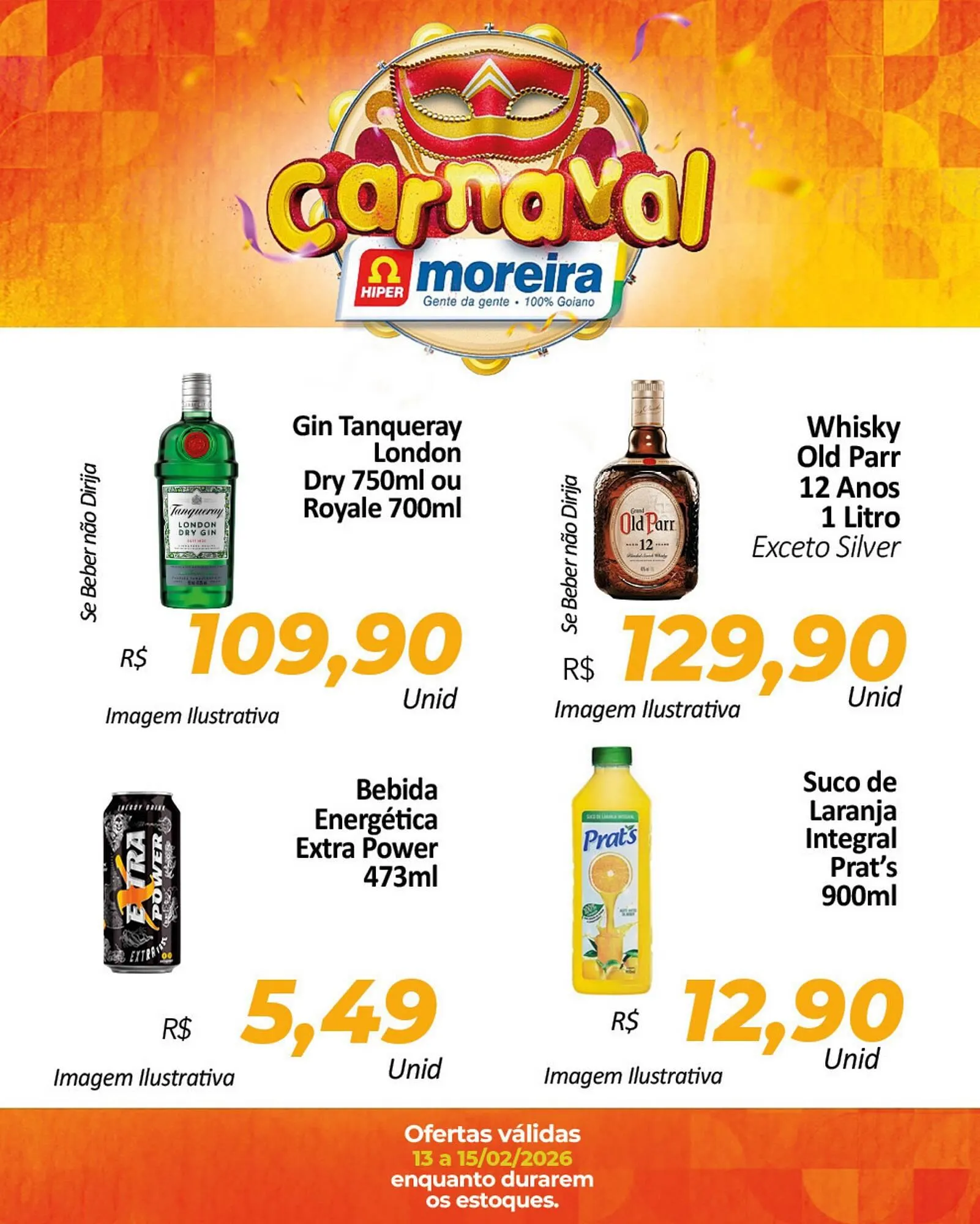 Encarte de Catálogo Hiper Moreira 13 de fevereiro até 15 de fevereiro 2026 - Pagina 2