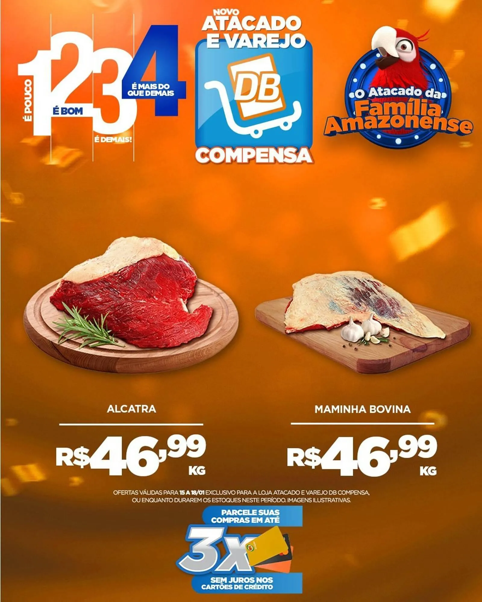 Encarte de Catálogo DB Supermercados 15 de janeiro até 18 de janeiro 2026 - Pagina 9