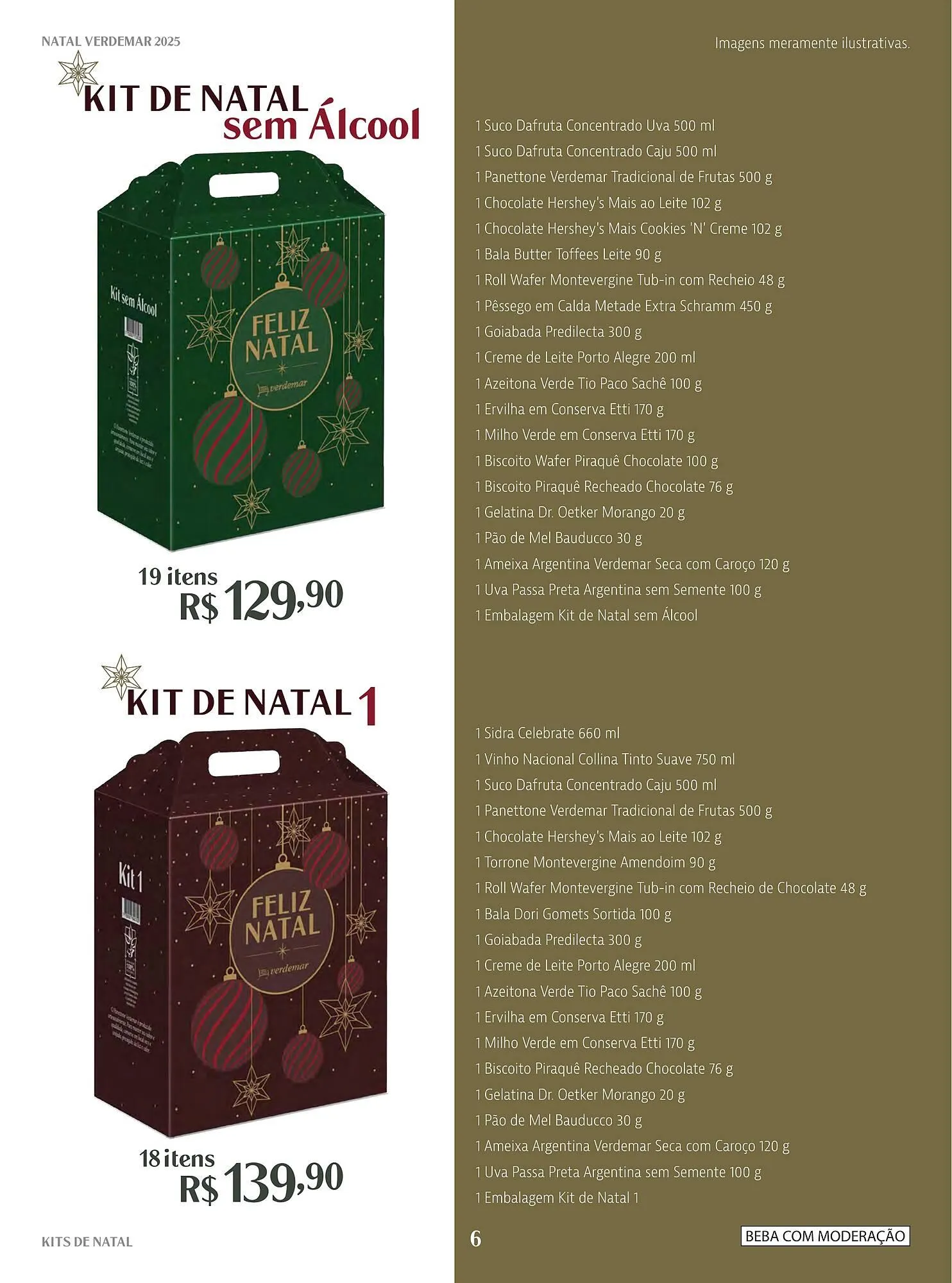 Encarte de Catálogo Verdemar Supermercado 1 de dezembro até 25 de dezembro 2025 - Pagina 6