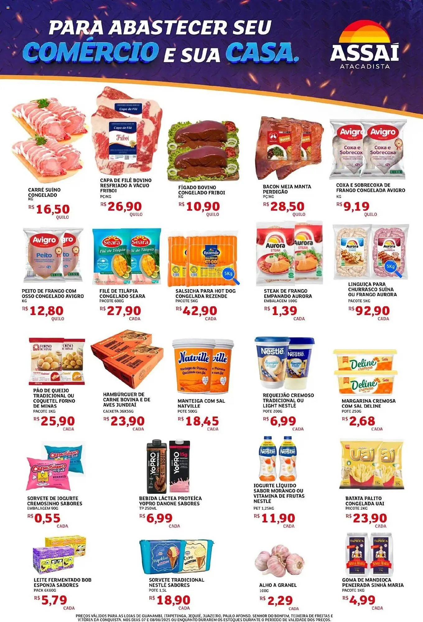 Encarte de Catálogo Assaí Atacadista 7 de agosto até 8 de agosto 2025 - Pagina 3