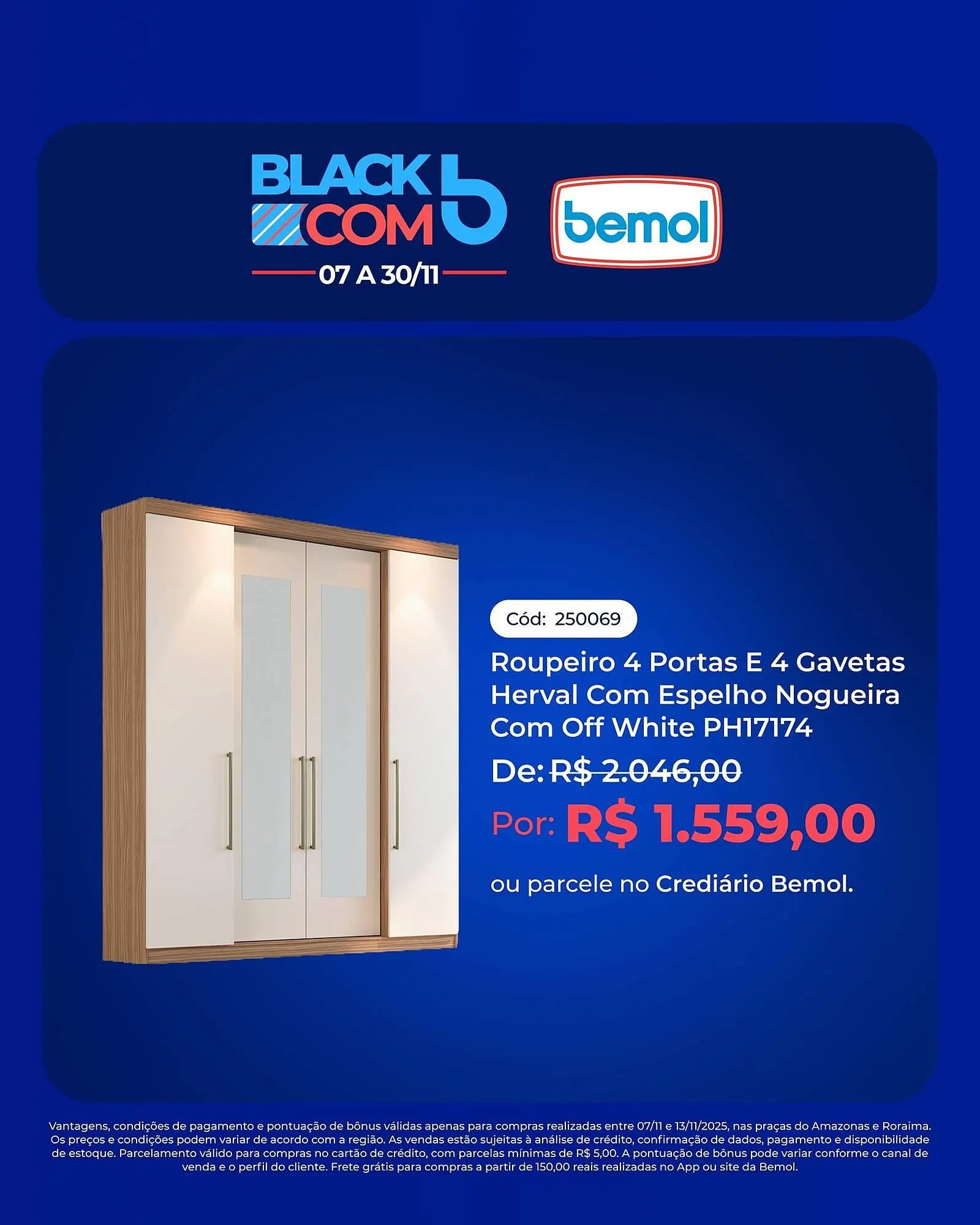 Encarte de Encarte Bemol 11 de novembro até 13 de novembro 2025 - Pagina 2