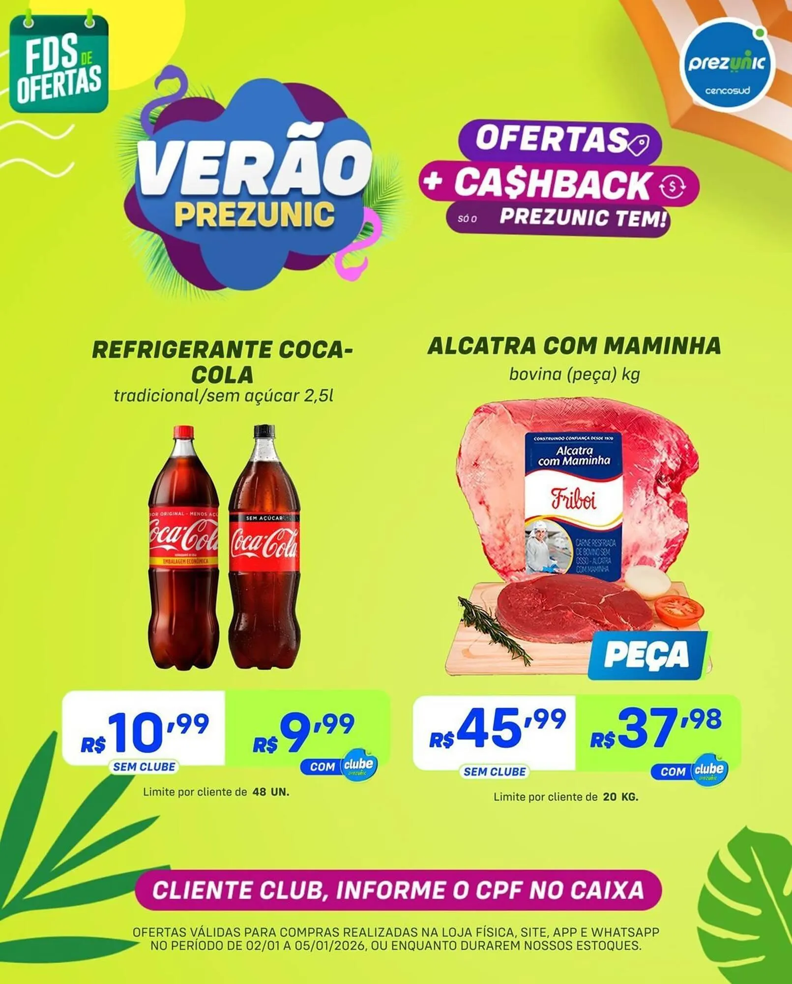 Encarte de Encarte Prezunic 2 de janeiro até 5 de janeiro 2026 - Pagina 8