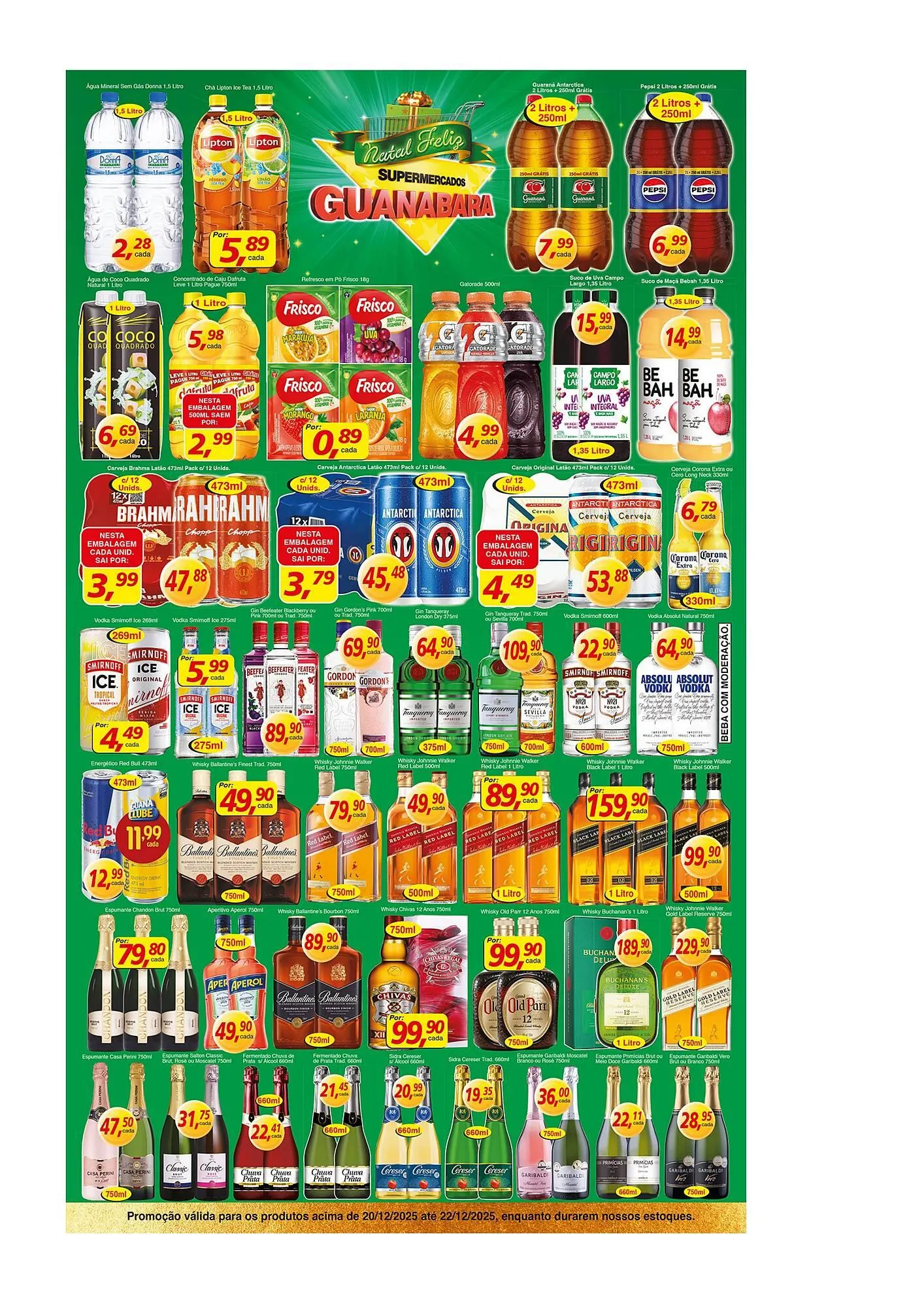 Encarte de Encarte Supermercados Guanabara 20 de dezembro até 22 de dezembro 2025 - Pagina 10