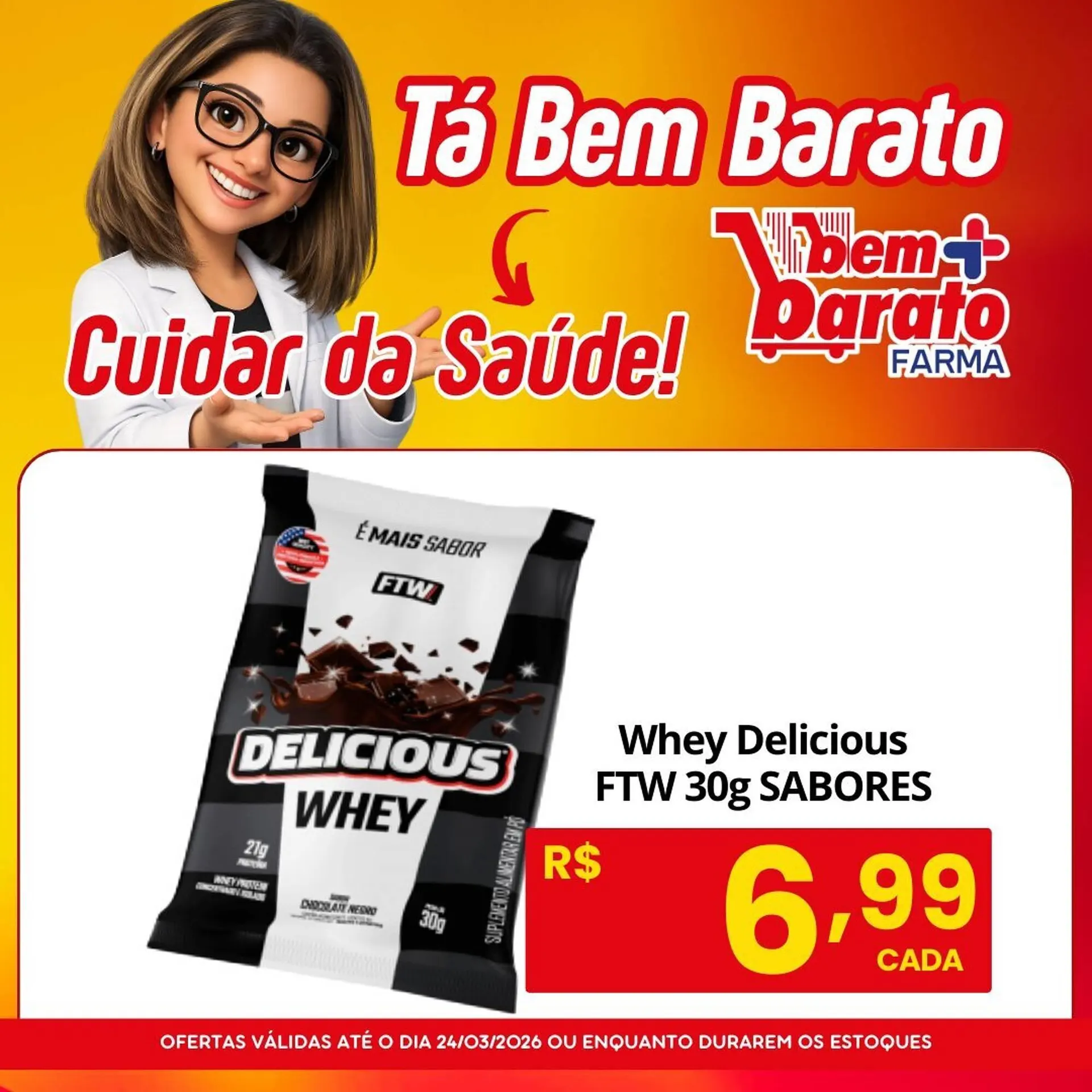 Encarte de Catálogo Supermercado Bem Barato 22 de março até 24 de março 2026 - Pagina 5