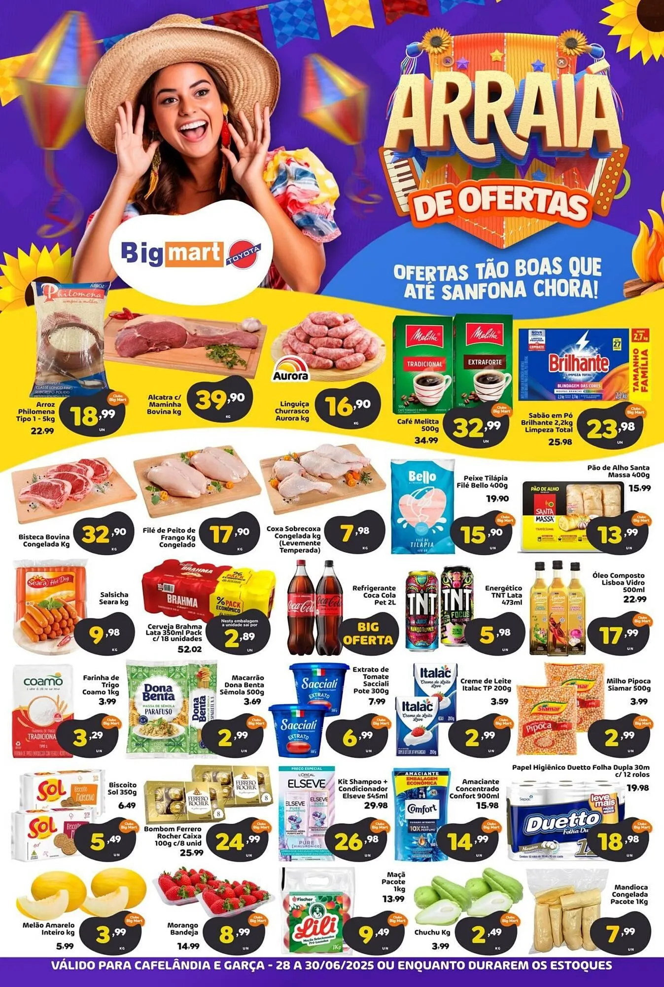 Encarte de Catálogo Bigmart 28 de junho até 30 de junho 2025 - Pagina 1