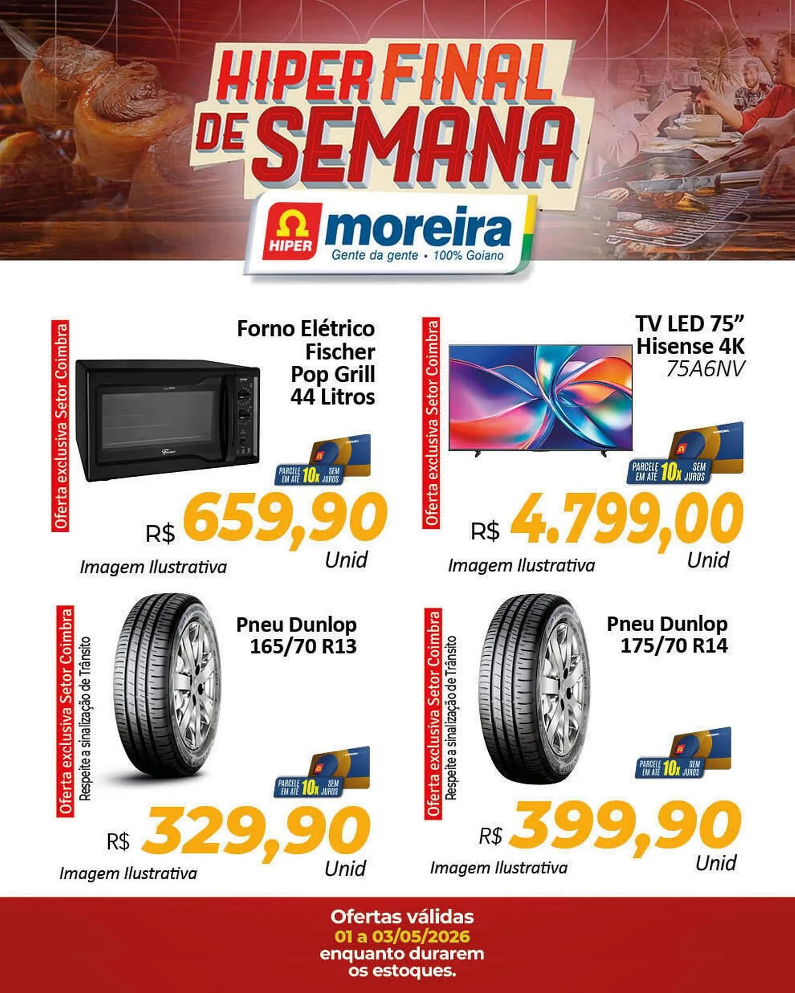 Encarte de Catálogo Hiper Moreira 30 de abril até 3 de maio 2026 - Pagina 10