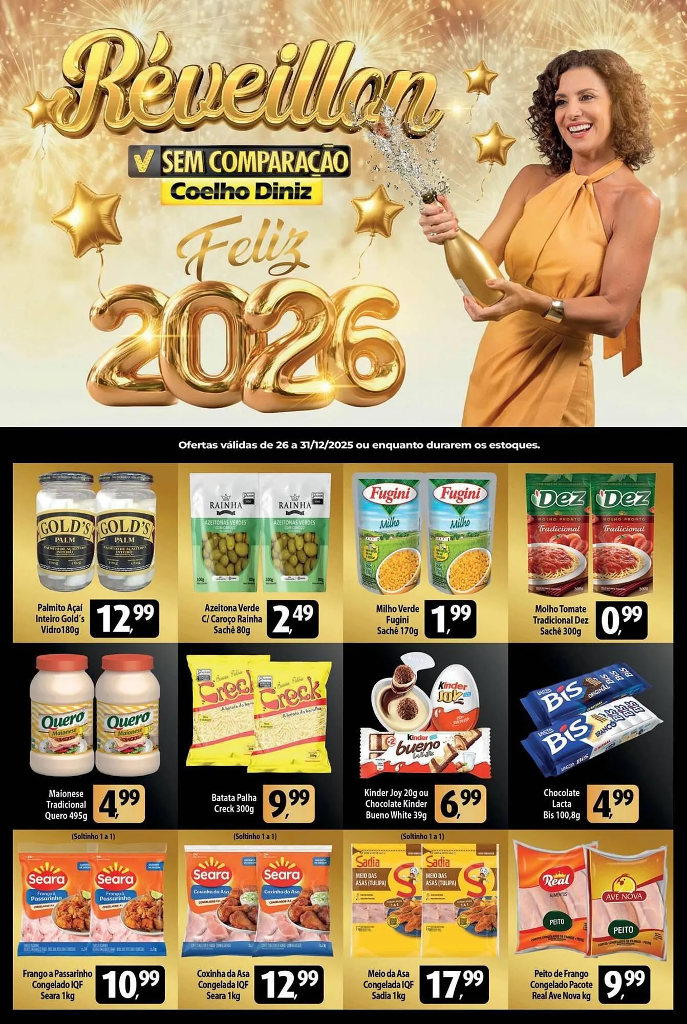 Encarte de Folheto Coelho Diniz 26 de dezembro até 31 de dezembro 2025 - Pagina 1