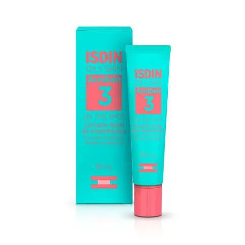 Gel Secativo para Espinhas Isdin Oily Skin Acniben 3 On The Spot 13,8g